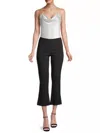 AVENUE MONTAIGNE LEO PANT IN BLACK