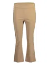 Avenue Montaigne Leo Trousers In Brown
