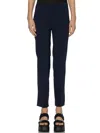 Avenue Montaigne Light Technical Pant In Blue