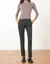 Avenue Montaigne Louis Flannel Pant In Gray