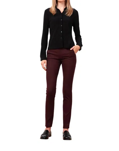Avenue Montaigne Louis Wine Flannel In Pink