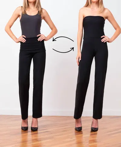 Avenue Montaigne Oh La La Freedom Pant In Black