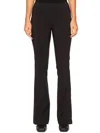Avenue Montaigne Technical Lightweight Flared Pants In Black