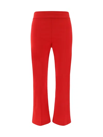 Avenue Montaigne Trousers In Red