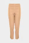 Avenue Montaigne Pars Signature Pant In Camel