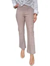 AVENUE MONTAIGNE PLAID LEO PANTS IN TAN