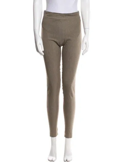 Pre-owned Avenue Montaigne Skinny Leg Pants In Neutral