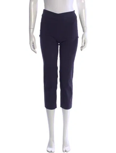Pre-owned Avenue Montaigne Straight Leg Pants In Blue