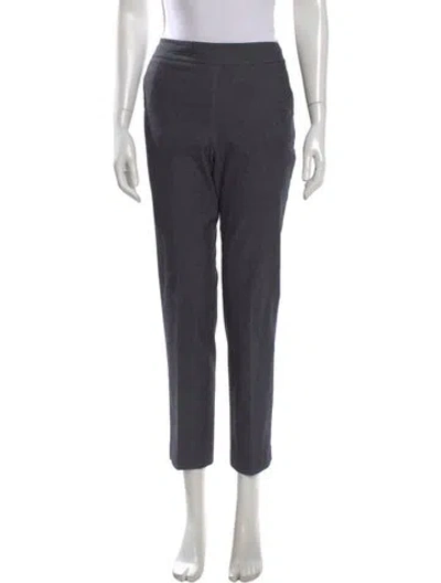 Pre-owned Avenue Montaigne Straight Leg Pants In Gray