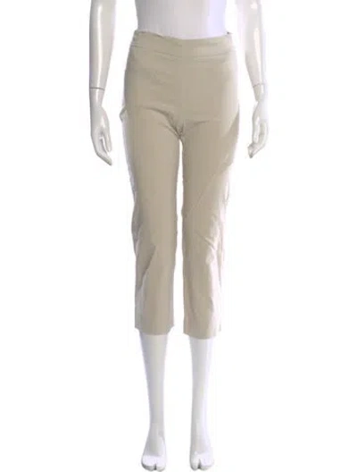 Pre-owned Avenue Montaigne Straight Leg Pants In Neutral