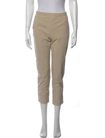 Pre-owned Avenue Montaigne Straight Leg Pants In Neutral