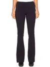 Avenue Montaigne Technical Lightweight Flared Pants In Blue