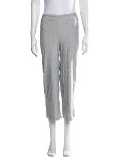 Pre-owned Avenue Montaigne Vintage Wide Leg Pants In Gray