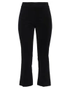 Avenue Montaigne Woman Pants Black Size 2 Cotton, Elastane