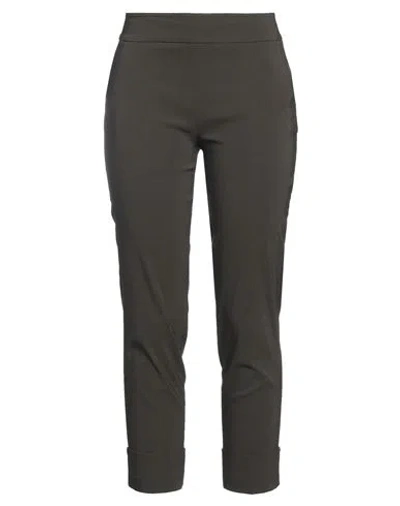 Avenue Montaigne Woman Pants Dark Brown Size 6 Viscose, Polyamide, Elastane