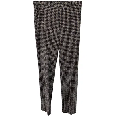 Avenue Montaigne Women's Romeo Pant In Blue & Gold In Gray