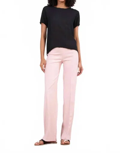 Avenue Montaigne Women's The Flavia Pant In Red Screen In Pink
