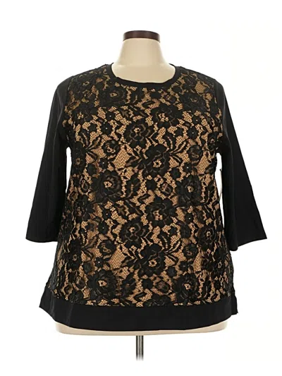 Pre-owned Avenue Pullover Sweater In Black