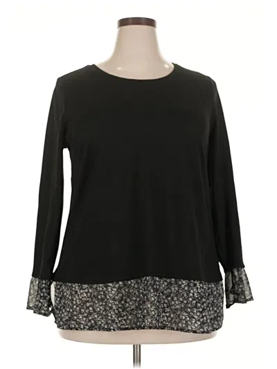 Pre-owned Avenue Pullover Sweater In Black