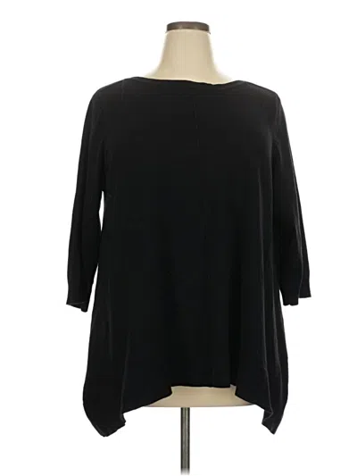 Pre-owned Avenue Pullover Sweater In Black