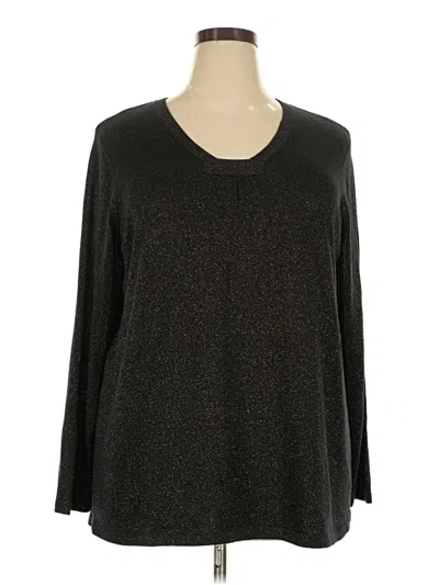 Pre-owned Avenue Pullover Sweater In Black