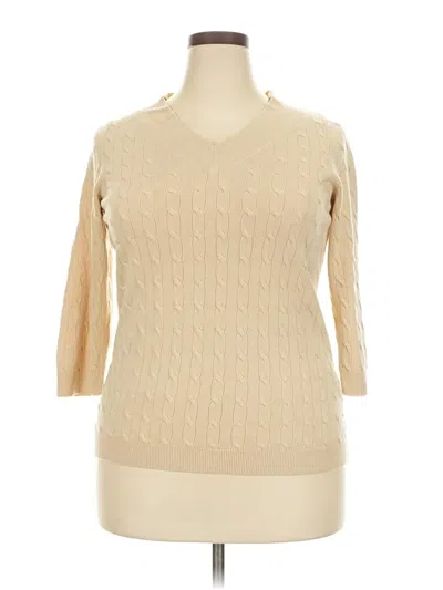 Pre-owned Avenue Pullover Sweater In Brown