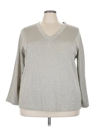 Pre-owned Avenue Pullover Sweater In Gold