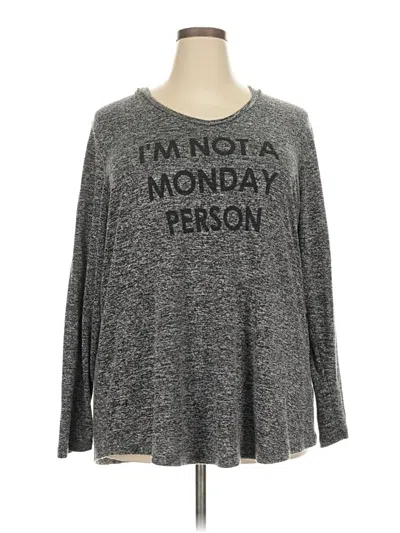 Pre-owned Avenue Pullover Sweater In Gray