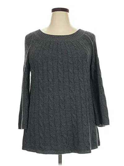 Pre-owned Avenue Pullover Sweater In Gray