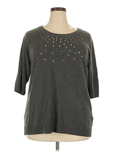 Pre-owned Avenue Pullover Sweater In Gray