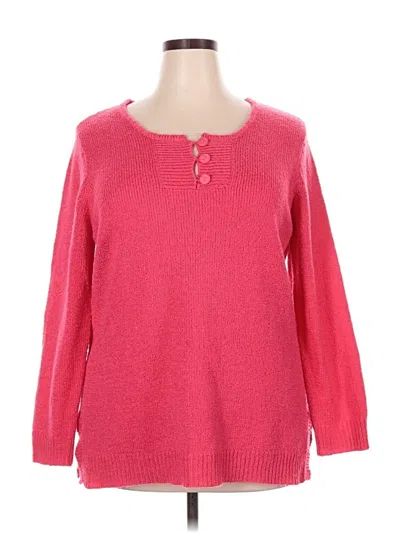 Pre-owned Avenue Pullover Sweater In Pink