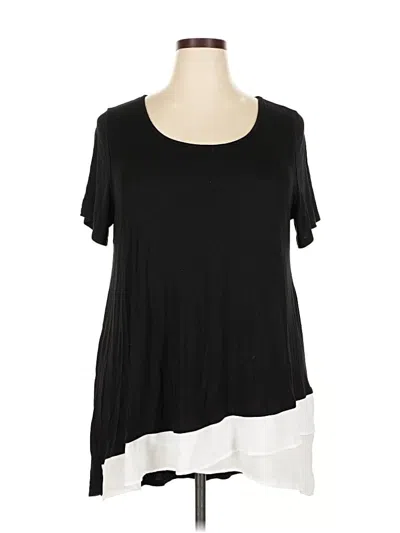 Pre-owned Avenue Short Sleeve T-shirt In Black