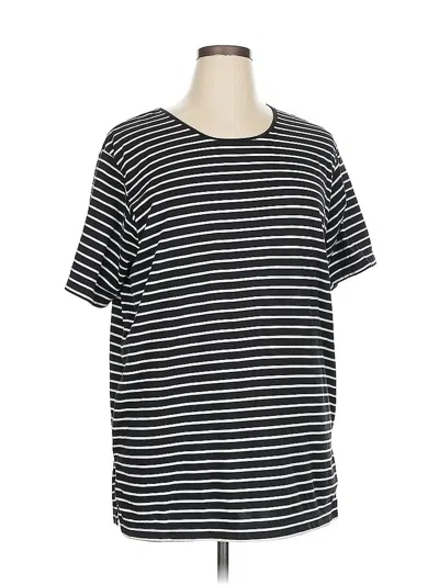 Pre-owned Avenue Short Sleeve T-shirt In Black