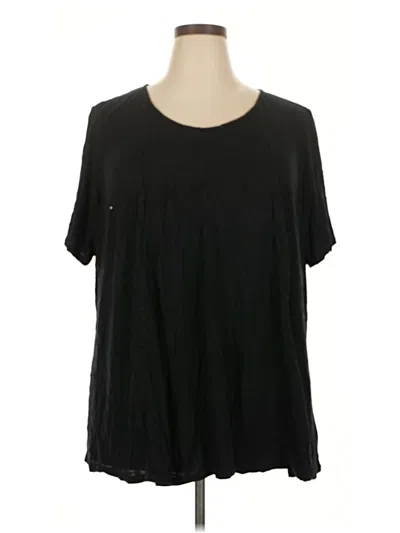 Pre-owned Avenue Short Sleeve T-shirt In Black