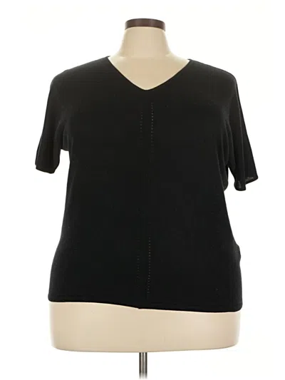 Pre-owned Avenue Short Sleeve T-shirt In Black