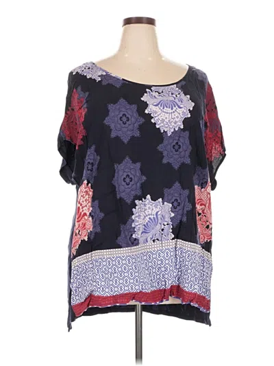 Pre-owned Avenue Short Sleeve T-shirt In Purple