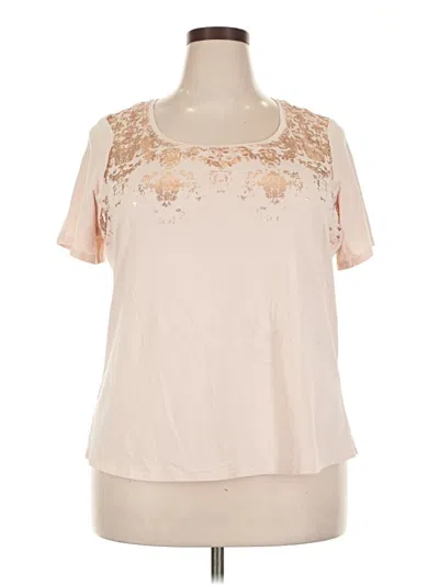 Pre-owned Avenue Short Sleeve T-shirt In White