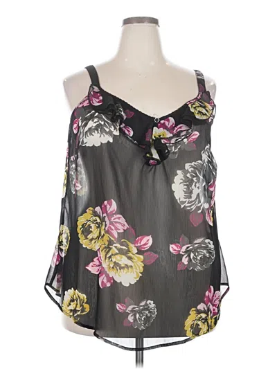 Pre-owned Avenue Sleeveless Blouse In Gray