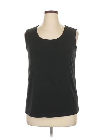 Pre-owned Avenue Sleeveless T-shirt In Black