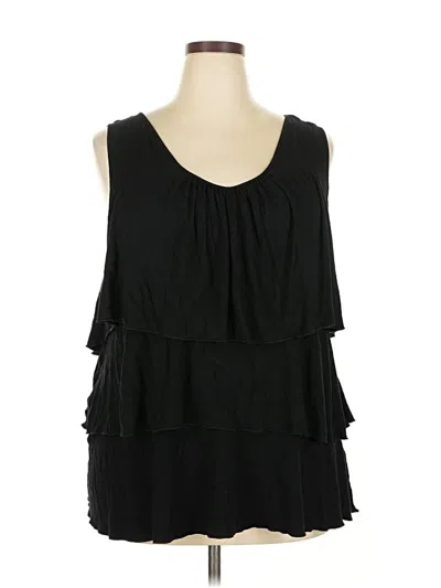 Pre-owned Avenue Sleeveless T-shirt In Black