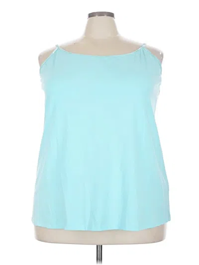 Pre-owned Avenue Sleeveless T-shirt In Blue