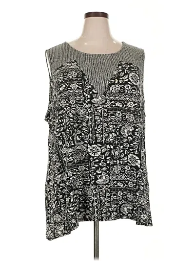 Pre-owned Avenue Sleeveless T-shirt In Gray