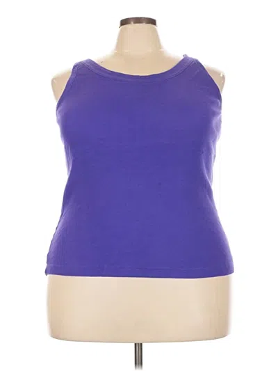 Pre-owned Avenue Sleeveless T-shirt In Purple