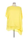 Avenue Studio Short Sleeve Blouse In Yellow