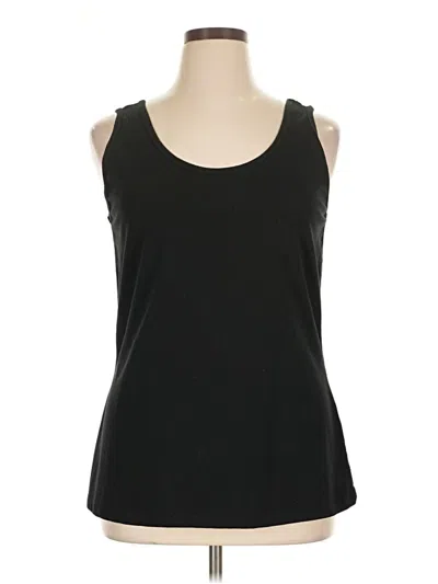 Pre-owned Avenue Tank Top Black Strapless Neckline Tops