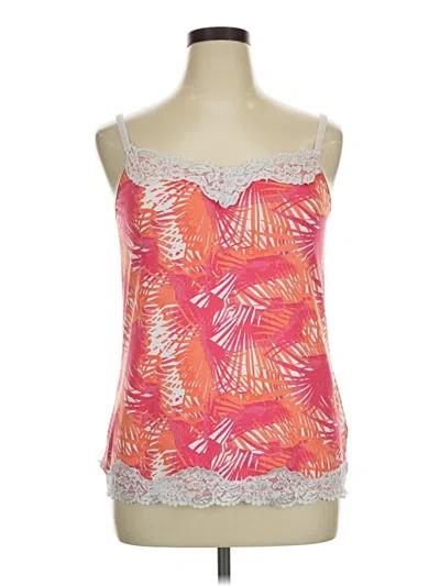 Pre-owned Avenue Tank Top Pink Strapless Neckline Tops