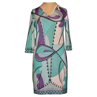 Pre-owned Averardo Bessi 'silk' Jersey Dress, Italy In Gray