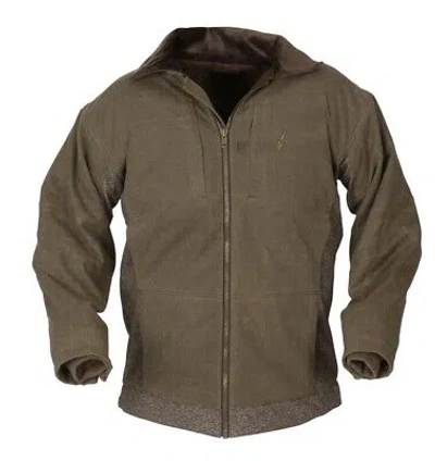 Pre-owned Avery Banded  Heritage Full-zip Sweater In As Shown