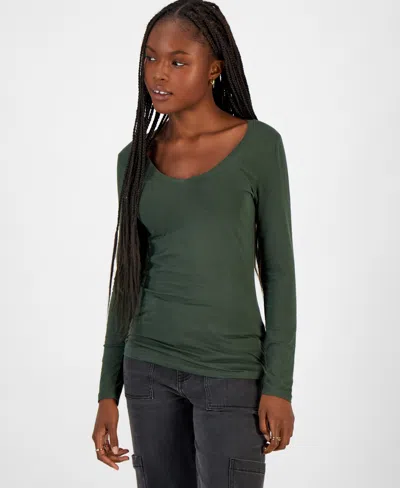 Aveto Juniors' V-neck Long-sleeved Top In Climbing I