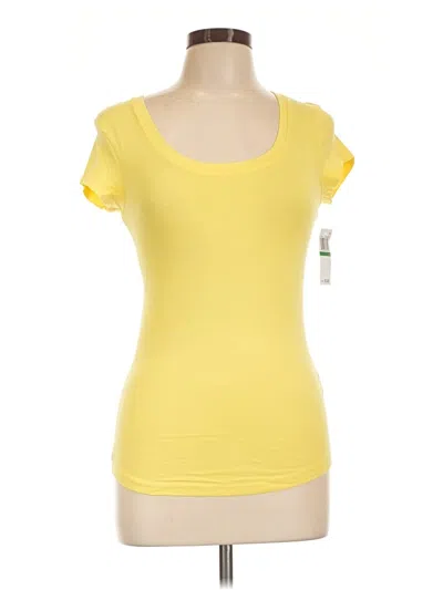 Pre-owned Aveto Short Sleeve T-shirt In Yellow